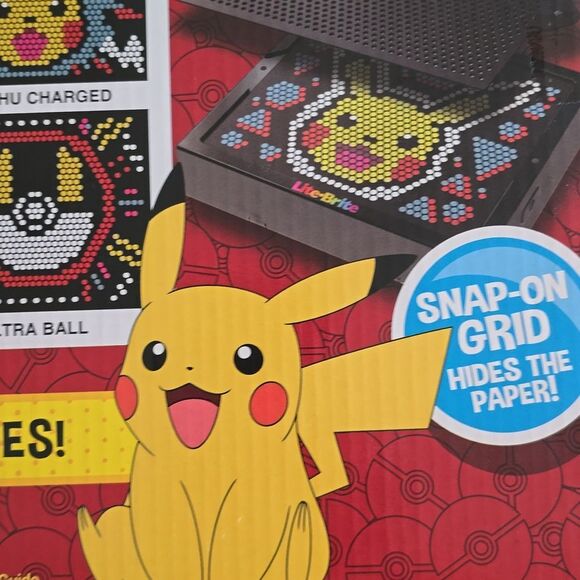 Lite-Brite Super Bright HD Pokémon Set NEW - Picture 3 of 7